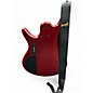Used Ibanez SRMD200 Satin Red Electric Bass Guitar