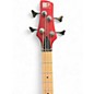 Used Ibanez SRMD200 Satin Red Electric Bass Guitar