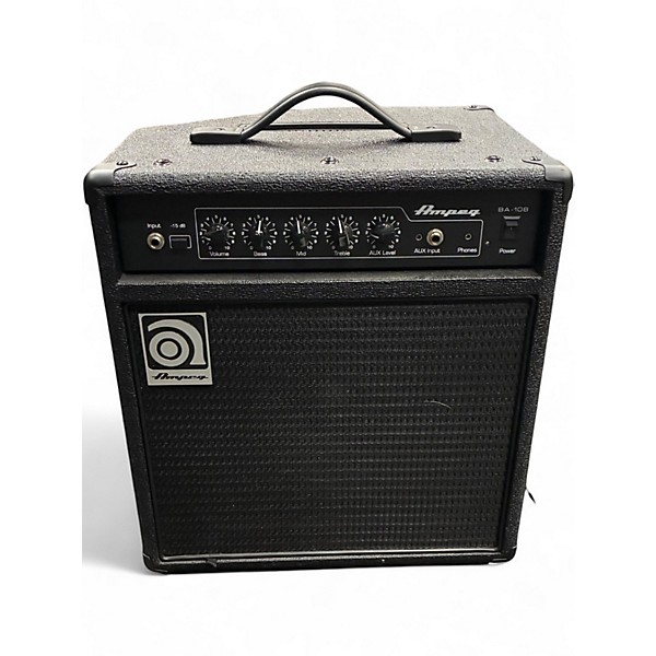 Used Ampeg BA108 25W 1X8 Bass Combo Amp