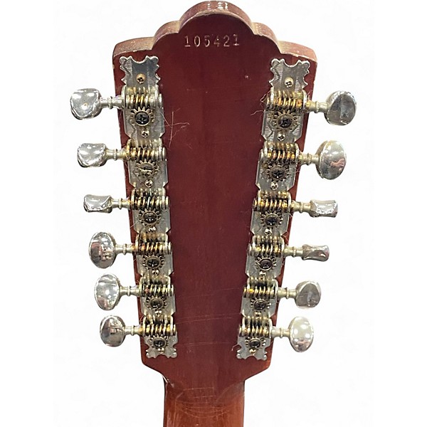 Used Guild F112 1974 NATURAL 12 String Acoustic Guitar