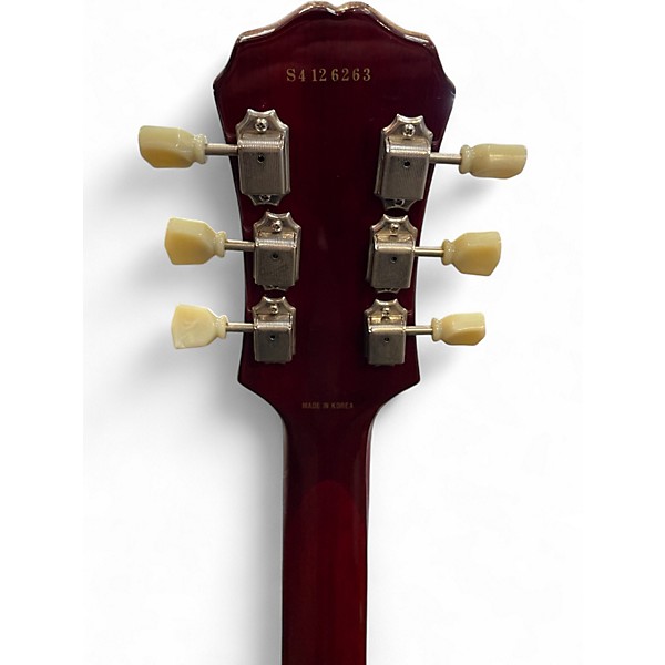 Used Epiphone Les Paul Standard Cherry Sunburst Solid Body Electric Guitar