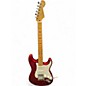 Used Fender Standard Stratocaster HSS Candy Apple Red Solid Body Electric Guitar thumbnail