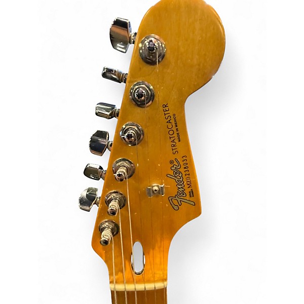 Used Fender Standard Stratocaster HSS Candy Apple Red Solid Body Electric Guitar