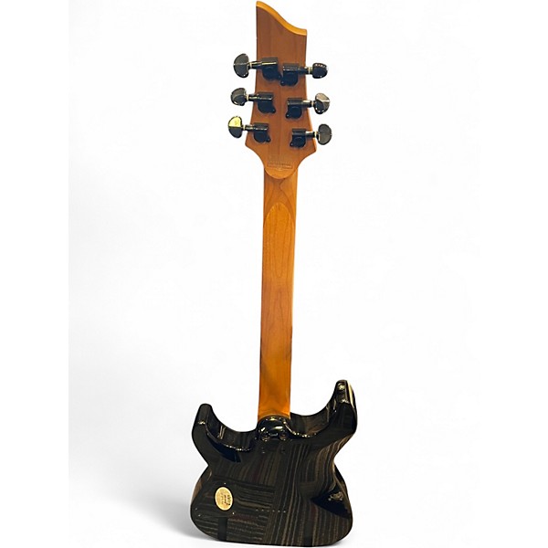 Used Schecter Guitar Research C1 Standard FADE BURST BURL Solid Body Electric Guitar