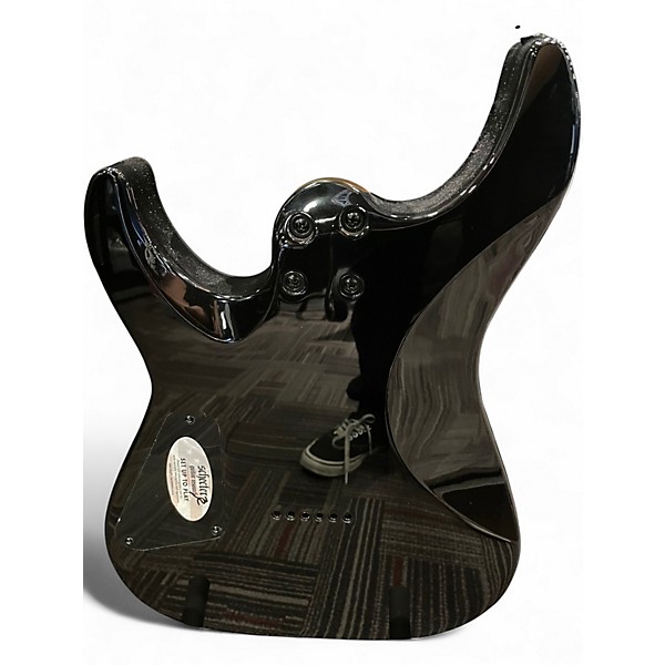 Used Schecter Guitar Research C1 Standard FADE BURST BURL Solid Body Electric Guitar