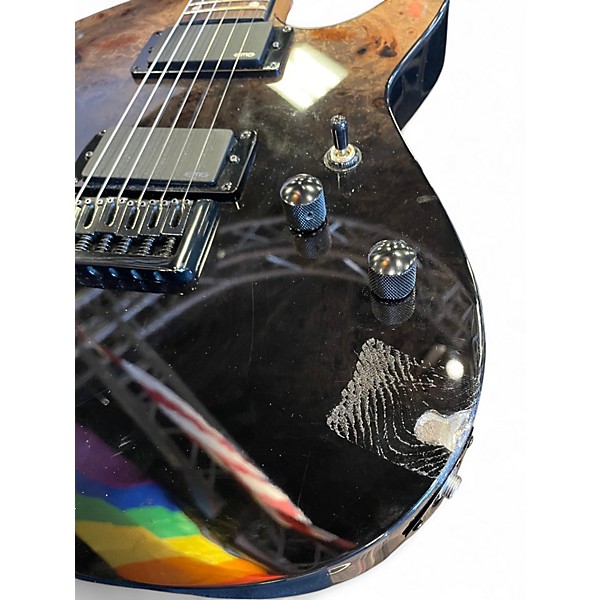 Used Schecter Guitar Research C1 Standard FADE BURST BURL Solid Body Electric Guitar