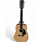 Used Martin dx2 Natural 12 String Acoustic Electric Guitar thumbnail