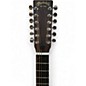 Used Martin dx2 Natural 12 String Acoustic Electric Guitar