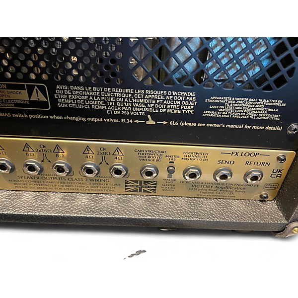 Used Victory VS100 The Super Sheriff Tube Guitar Amp Head