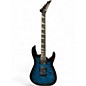 Used Jackson JS20 TRANSPARENT BLUE Solid Body Electric Guitar thumbnail