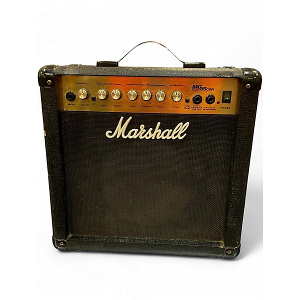 Used Marshall MG15CDR 15W 1X8 Guitar Combo Amp