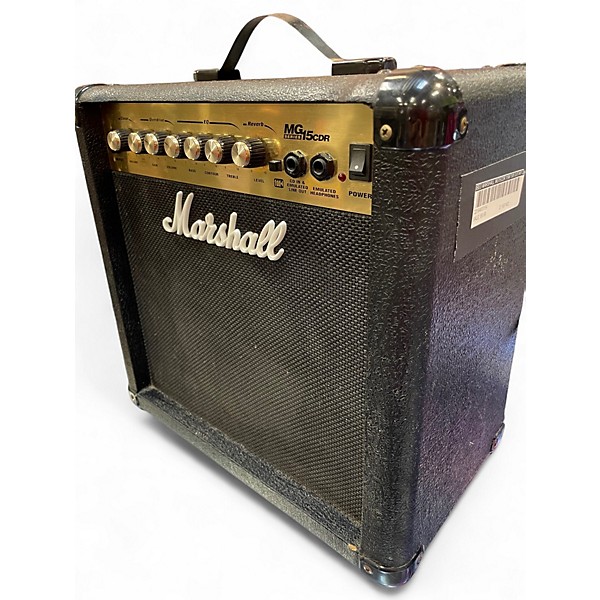 Used Marshall MG15CDR 15W 1X8 Guitar Combo Amp