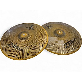 Used Zildjian 14in L80 Low Volume Hi Hat Pair Cymbal