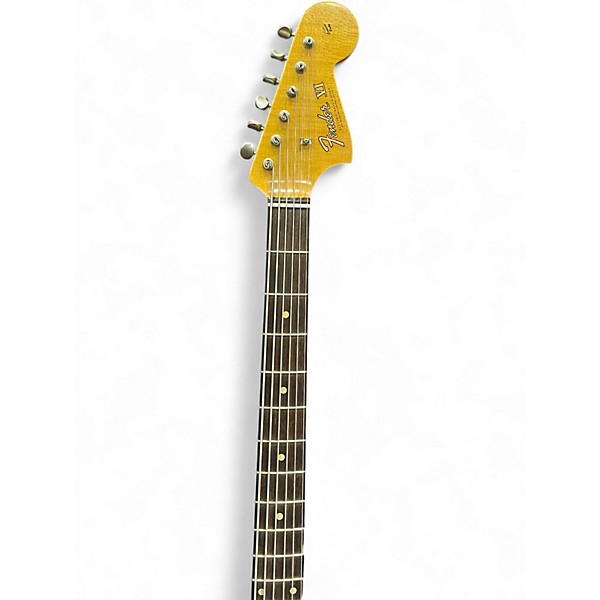 Used Fender Bass VI Surf Green Electric Bass Guitar