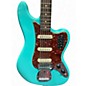 Used Fender Bass VI Surf Green Electric Bass Guitar
