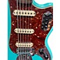Used Fender Bass VI Surf Green Electric Bass Guitar