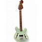 Used Fender Tom Delonge Signature Stratocaster Surf Green Solid Body Electric Guitar thumbnail