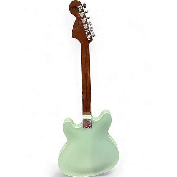 Used Fender Tom Delonge Signature Stratocaster Surf Green Solid Body Electric Guitar