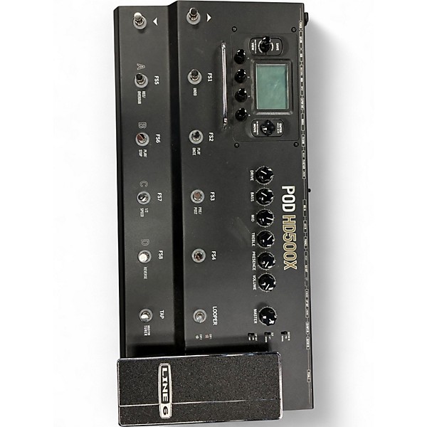 Used Line 6 Pod HD500X Amp Modeler Effect Processor