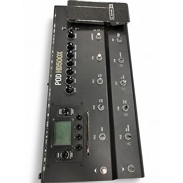 Used Line 6 Pod HD500X Amp Modeler Effect Processor
