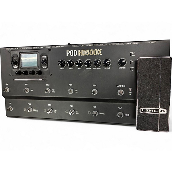 Used Line 6 Pod HD500X Amp Modeler Effect Processor