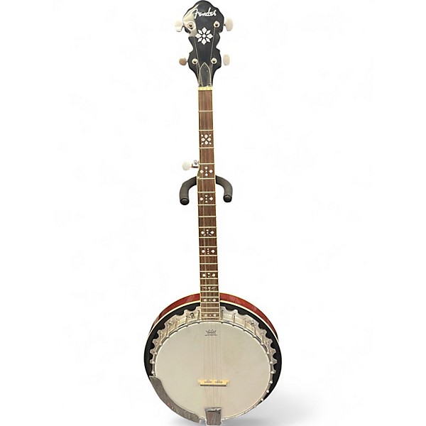 Used Fender FB54 5 String Natural Banjo