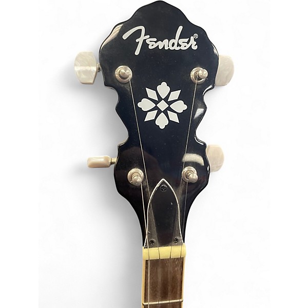 Used Fender FB54 5 String Natural Banjo