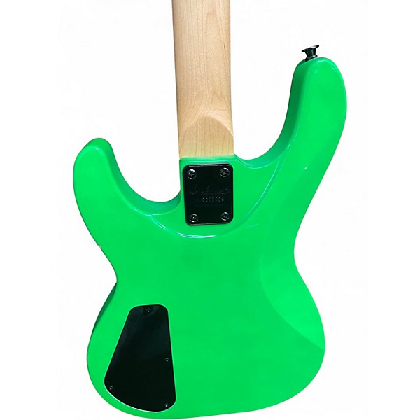 Used Jackson JS1M Concert Neon Green Electric Bass Guitar