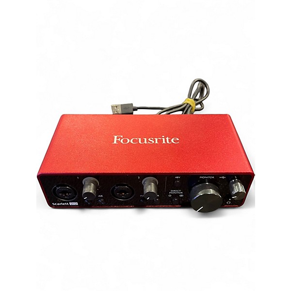 Used Focusrite Scarlett 2i2 Audio Interface