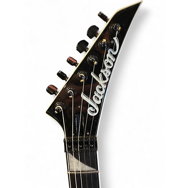 Used Jackson JS32 Dinky Trans Black Solid Body Electric Guitar