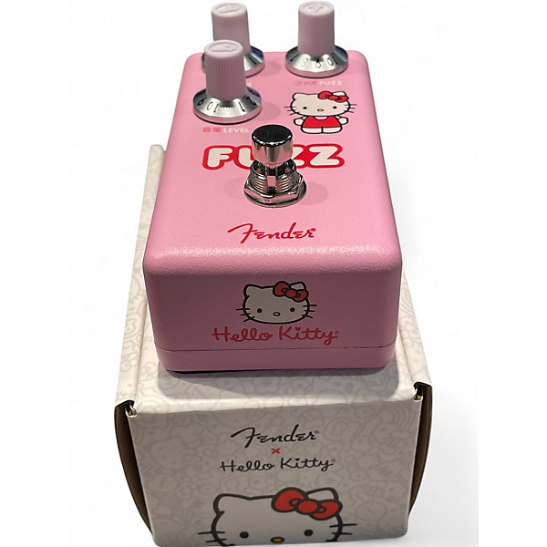 Used Fender HELLO KITTY FUZZ PINK Effect Pedal