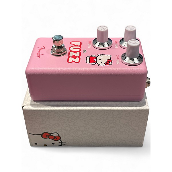 Used Fender HELLO KITTY FUZZ PINK Effect Pedal