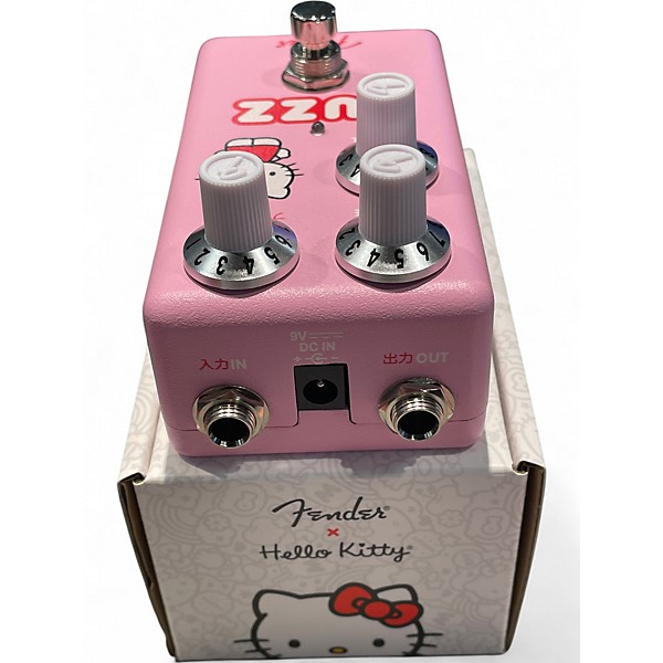 Used Fender HELLO KITTY FUZZ PINK Effect Pedal