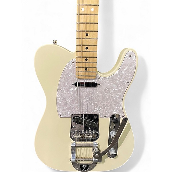 Used 2012 Fender American Standard Telecaster Alpine White Solid Body Electric Guitar