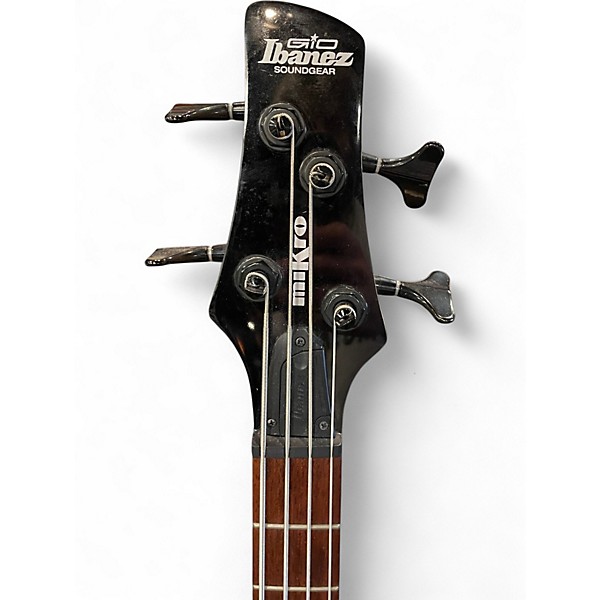 Used Ibanez GSRM20 Mikro Short Scale Natural Electric Bass Guitar