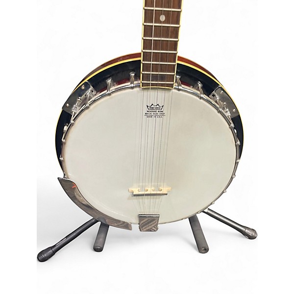 Used Aria 5-String Natural Banjo