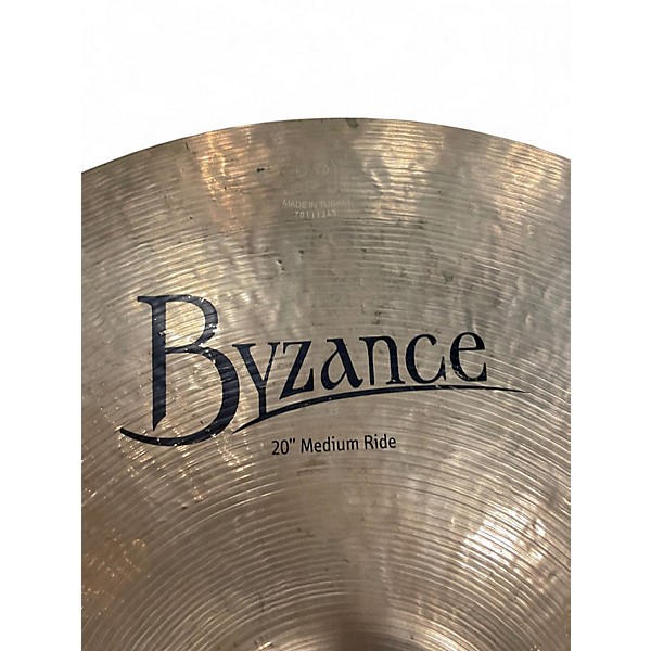 Used MEINL 20in Byzance Medium Ride Cymbal