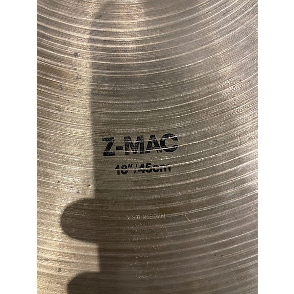 Used Zildjian 18in Z-MAC Cymbal