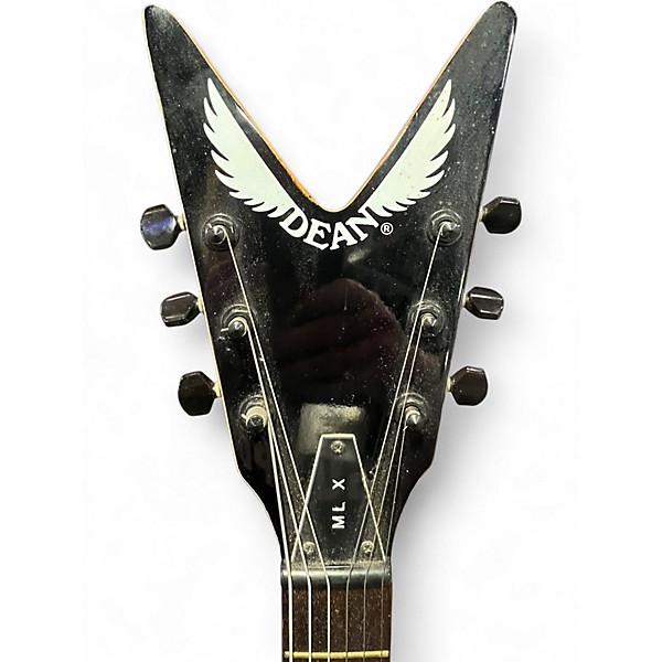 Used Dean MLX Black Solid Body Electric Guitar