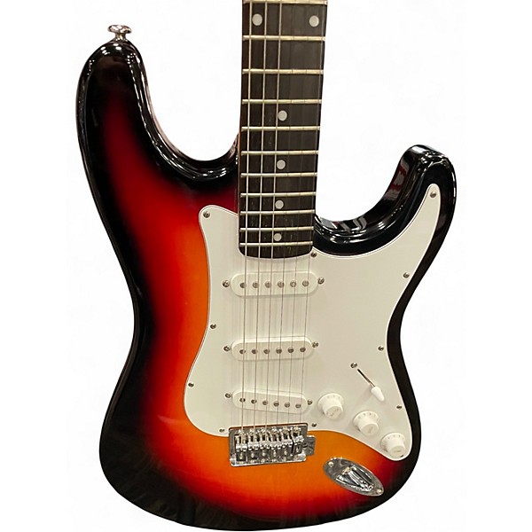Used Hamer Slammer S Style sunburst Solid Body Electric Guitar