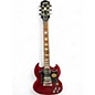 Used Epiphone SG Cherry Solid Body Electric Guitar thumbnail