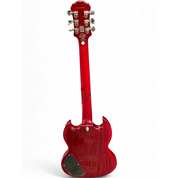 Used Epiphone SG Cherry Solid Body Electric Guitar