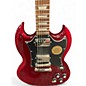 Used Epiphone SG Cherry Solid Body Electric Guitar