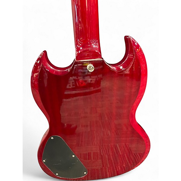 Used Epiphone SG Cherry Solid Body Electric Guitar