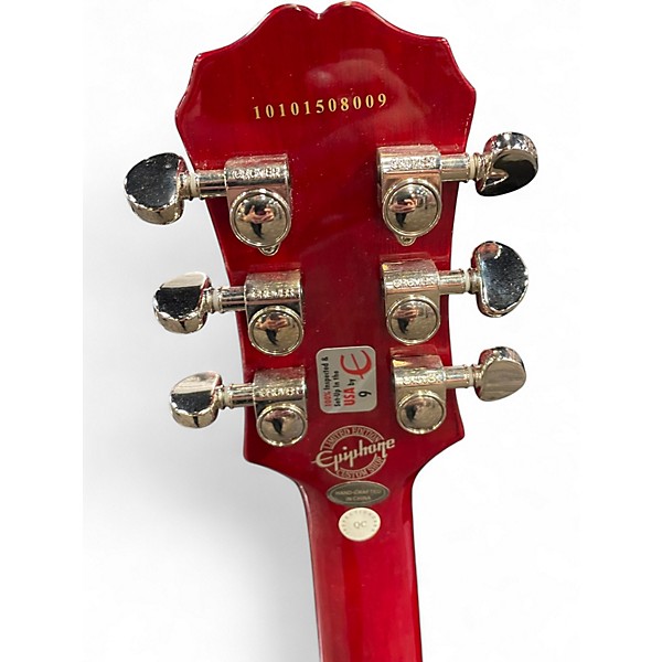Used Epiphone SG Cherry Solid Body Electric Guitar