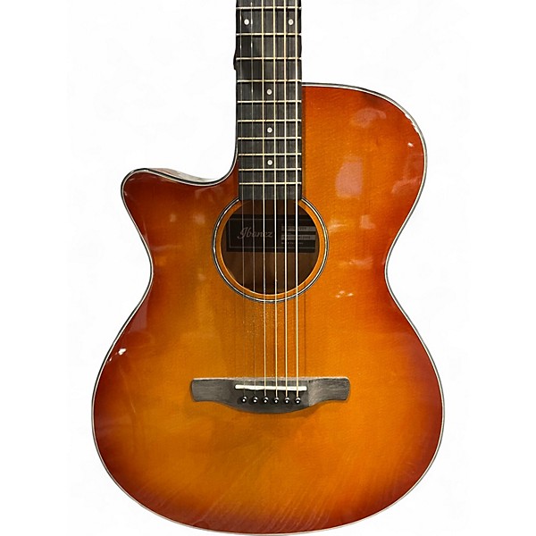 Used Ibanez AEG58l 2 Color Sunburst Acoustic Guitar