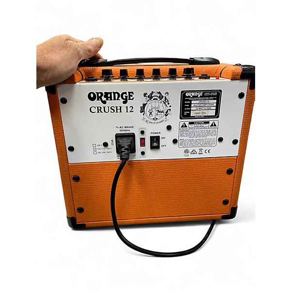 Used Orange Amplifiers Crush 12 Guitar Combo Amp