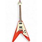 Used 2009 Gibson Flying V Burgundy Solid Body Electric Guitar thumbnail