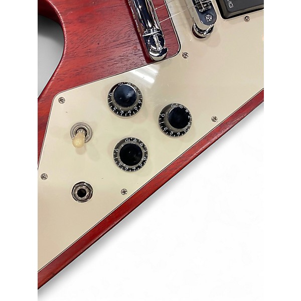 Used 2009 Gibson Flying V Burgundy Solid Body Electric Guitar