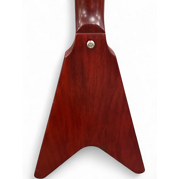 Used 2009 Gibson Flying V Burgundy Solid Body Electric Guitar